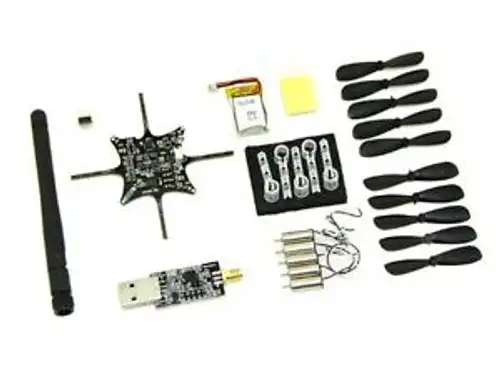New Crazyflie Nano Quadcopter Kit 10-Dof With Crazyradio (Bc-Cfk-02-B)
