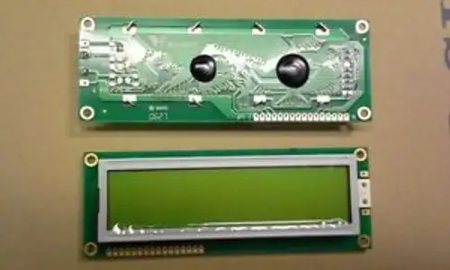 18Pcs 2X16Sign Lcd Display Wd-C1602Q-1Ylya / Wintek One Full Box