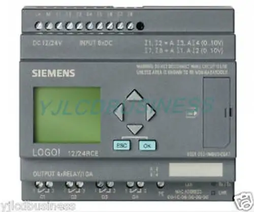 New 6Ed1052-1Md00-0Ba7 Siemens Logo12/24Rce Pu/I/O: 12/24V