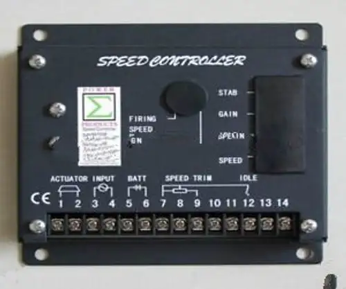 Nuevo S6700E Controlador de velocidad del generador Panel Avr