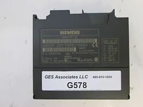 Siemens 6Es7-331-7Sf00-0Ab0 Simatic S7 Sm331