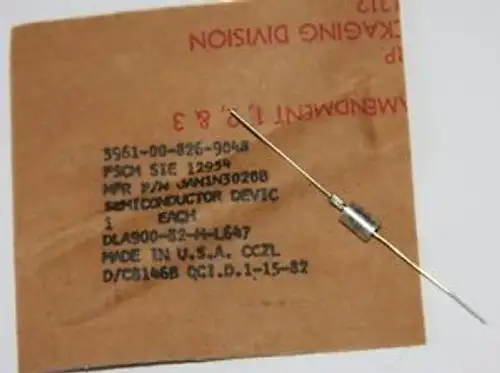 50 Zener Diode 1N3020B Vintage 1982 Jan1N3020B 1N3020 Cczl