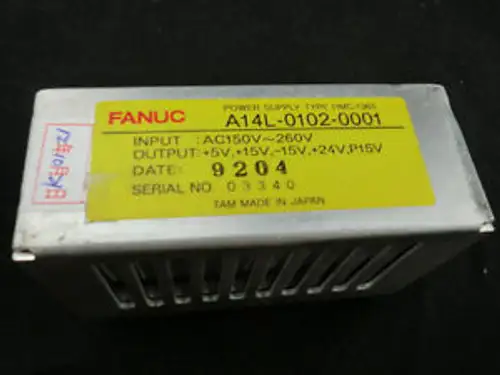Fanuc A14L-0102-0001 Power Supply Input:Ac150V~260V
