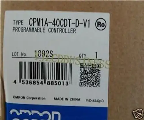 New Omron Cpm1A-40Cdt-D-V1 Plc Programmable Controller