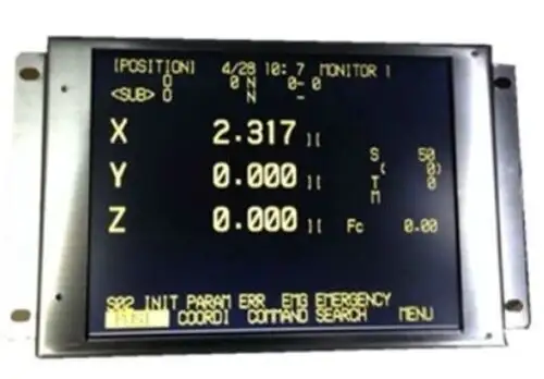 A61L-0001-0076 Replacement Display for Fanuc Series 9 inch CNC CRT Display #RS8