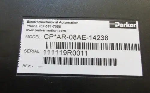 Parker Ar-08Ae Ar08Ae A Series Drive