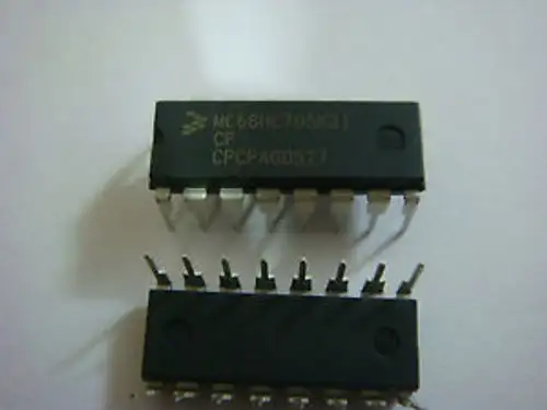 100 Pcs Of Mc68Hc705Kj1Cp Microcontroller Mc68Hc705Kj1 Mc68Hc705 16 Pin Pdip