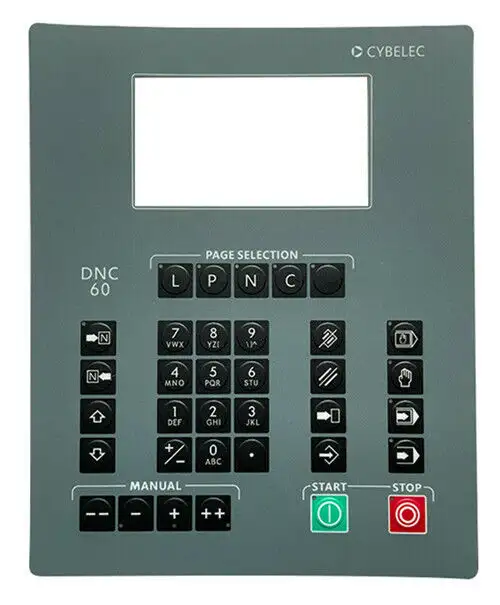 Dnc60 Cybelec Membrane Keypad