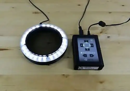 Orled Rl28Qp-6000K Ring Light With Quadrant Driver And Polarizer