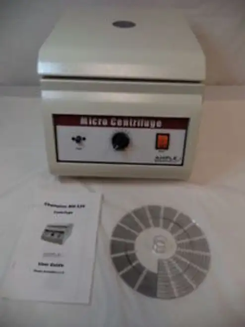 Ample Scientific Mh-120-110V Bench-Top Centrifuge 0-15Mins Mechanical Timer B34