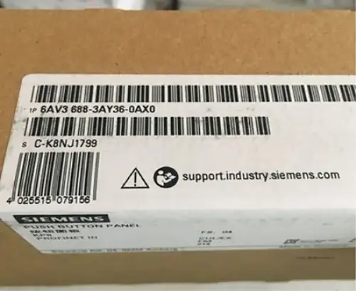 Siemens Touch Screen 6AV3688-3AY36-0AX0