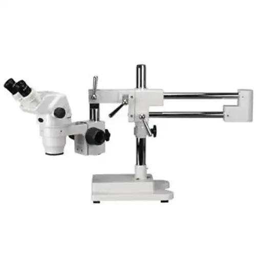 3.35X-45X Extreme Widefield Binocular Stereo Microscope On 3D Boom Stand
