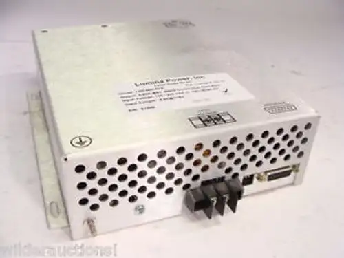 Lumina Power Laser Diode Driver Power Source Ldd-600-60-6 11001027F