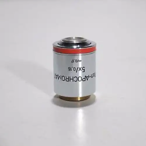 Carl Zeiss Plan-Apochromat 5X/0.16 Apo Microscope Objective 44 06 20