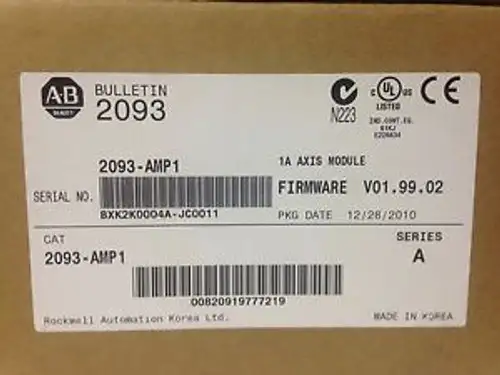 Allen Bradley 2093-Amp1 Axis Module In Sealed