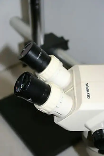 Olympus Sz-6045 Stereozoom Microscope 10-63X Boom Stand