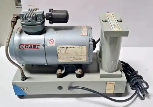 Gast 1Hab-77-M100X Vaccum Diaphragm Pump Andrew Automatic Dehydrator Ge Motor