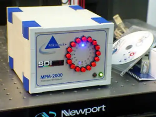 Ocean Optics Mikropack MPM-2000 Optical Multiplexer 1 x 16 VIS