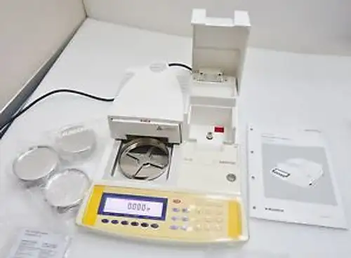 SARTORIUS MA100/ MA100Q-000230V1 INFRARED MOISTURE ANALYZER w CQR-COILED QUARTZ
