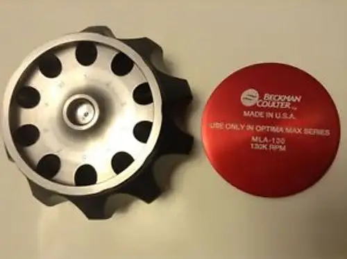 BECKMAN COULTER OPTIMA MAX Ultracentrifuge MLA-130 Rotor Centrifuge MLA 130