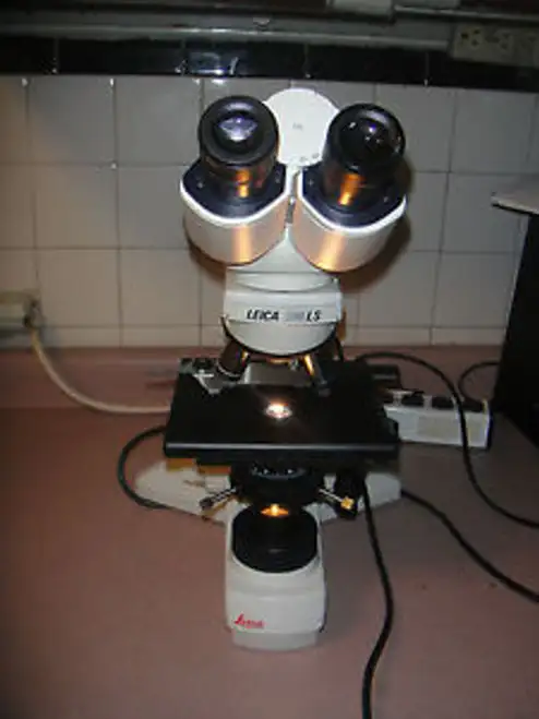 Leica Dmls 020-518.500 C Plan 4X 10X 40X 100X Dm/Ls Microscopes W/Cover