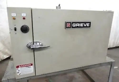 Grieve Electric Welding Oven Ebs-350 Max Temp 350F. 230V. 20A. 1Ph Ss