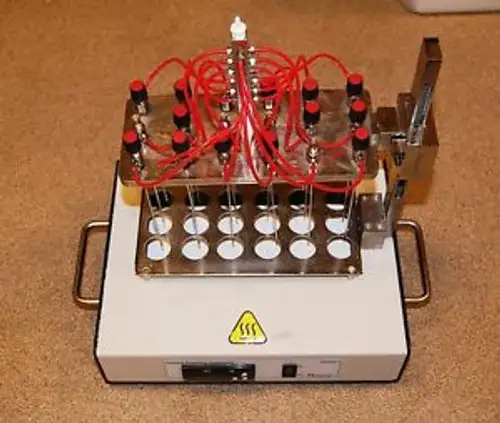 Zanntek Analytical Evaporator Glas Col 28680-30 Zipvap Cole Parmer Model: Z1800