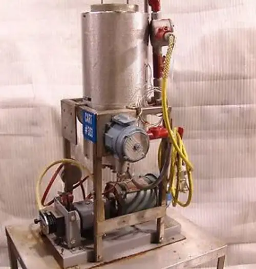 Lab Reactor Pump Skid 2 Gallon Masterflex 77250-62 ¬Ω Hp Inverter Motor