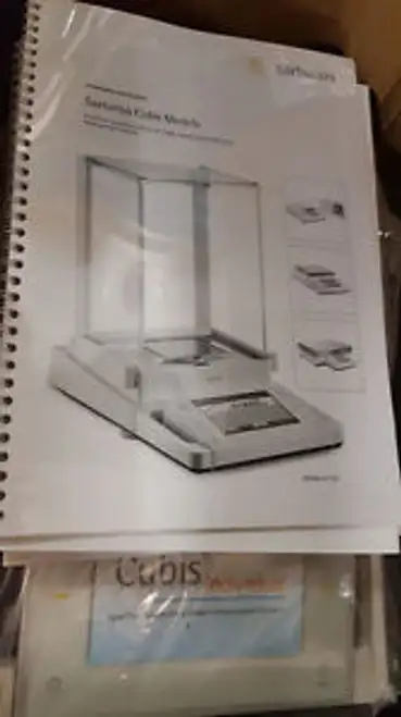 New Sartorius Cubis√¢¬Æ Precision Balance Model Msa12201S-000-Do