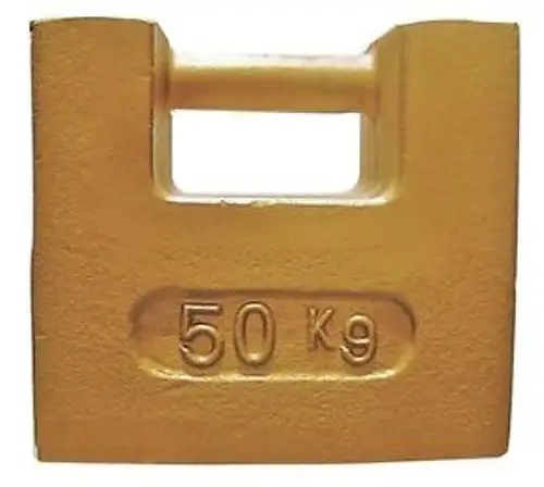 Rice Lake 12803Tr Calibration Weight 50Kg Painted