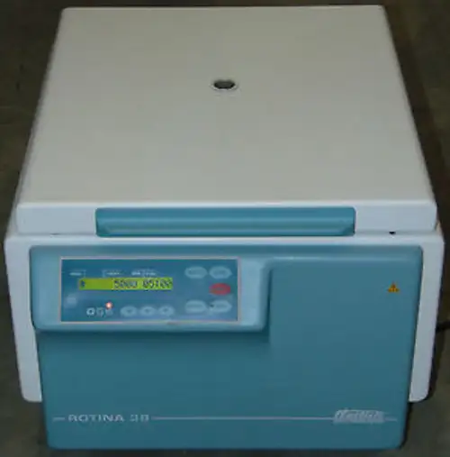 Hettich Zentrifugen Rotina 38 1703-01 Centrifuge 15000 Rpm And 1720 Rotor
