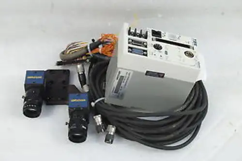 YAMATAKE SVS010S20001-01 WITH 2 CCD MODULES-SVC-DC03 AND CABLES WORKING