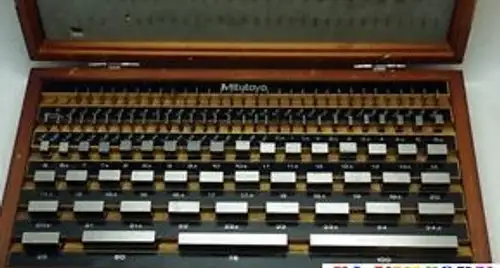 [Mitutoyo] 516-942 Gauge Block Set Fast ping 2~5 days