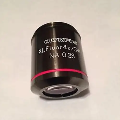 Olympus 1-UB950 XLFluor4x/340 4x Macro Objective NA0.28 WD 29.5MM M34X1