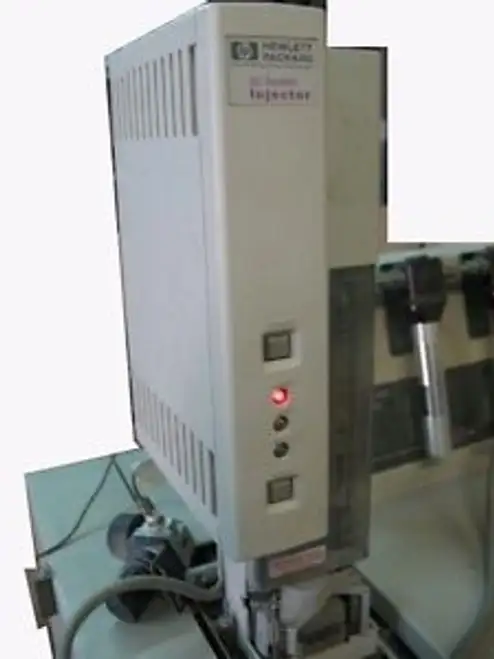 HP 5890A SERIES II GAS & G1512AX & GC SYSTEM INJECTOR & 10833B & 18593B T-CYCLE