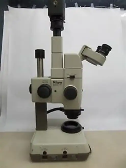 Nikon SMZ-U Stereo Zoom 1:10 Microscope w/ Sony DKC-5000 Camera and accessories