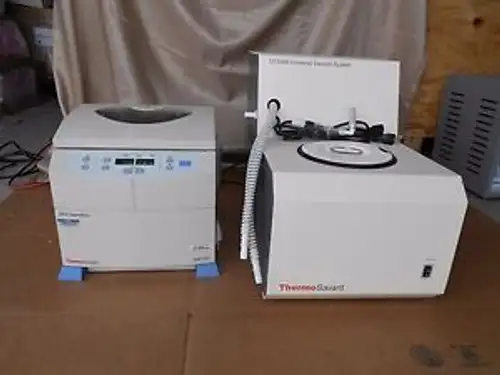 Thermo Scientific Savant SPD111VP1-115 SpeedVac & Universal Vacuum System Works