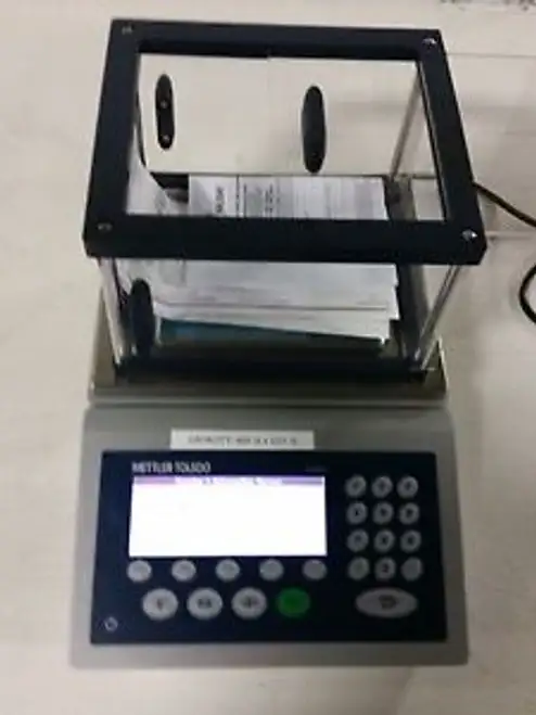 Mettler Toledo ICS4x5-1 Scale 0.01G - 600G ICS465k-0.6XS/f W/PBK785-0.6XS