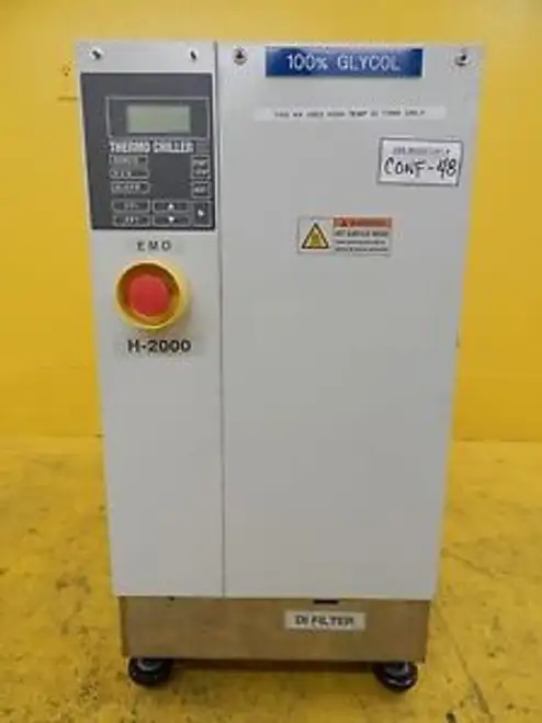 SMC INR-498-012C Thermo Chiller HX H-2000 Glycol Working
