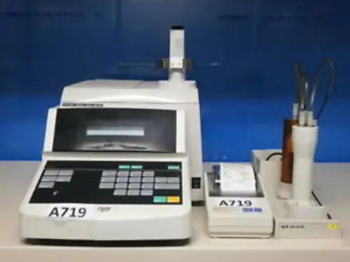 Karl-Fischer Moisture TItrator MKC-501 KEM IDP-100 DOT Printer KEM APB-510-20B