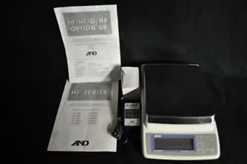 A&D And Hf-6000 Digital Analytical Balance Scale 6 100G X 0.1G -