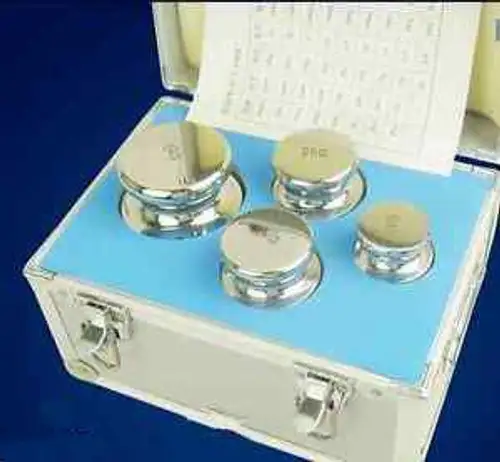 F1 Grade 1Kg-5Kg Precision Stainless Steel Scale Calibration Weight Kit Set