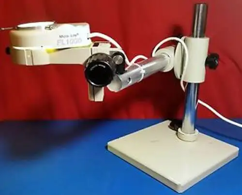 Olympus Sz Sz-Stb1 Bonder Arm Sz-Stu1 Stand & Micro-Lite Fl1000 & Fl100 Lamp