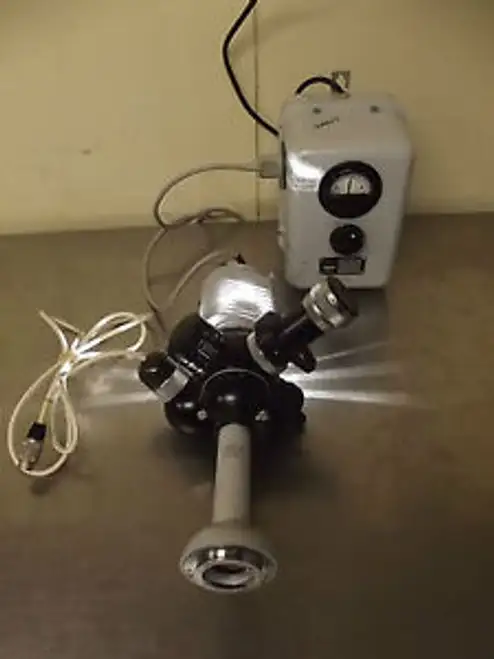 Carl Zeiss 4662374 B322 Microscope Optical Part W/Lamps & Transformer-M1247