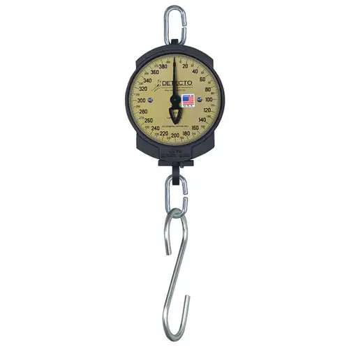 Detecto 11S400H Aluminum Mechanical Dial Patient Lift Scale