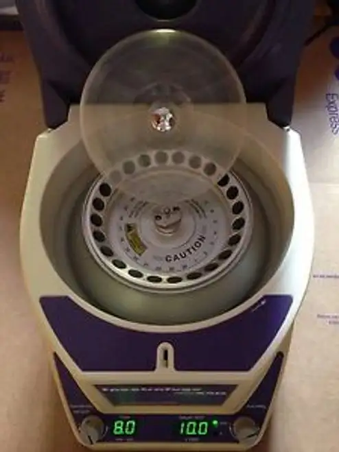 Labnet Spectrafuge 24D Benchtop Centrifuge C2400-P + 24 Place Rotor +Lid Low Use