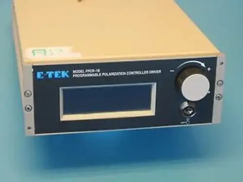 E-Tek Programmable Polarization Controller Driver Model Fpcr-1B