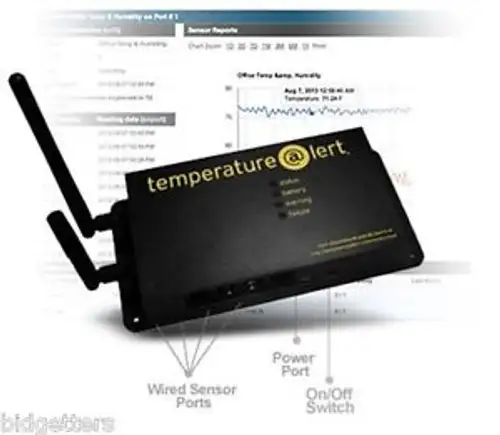 Temperature@lert TM-CELL400-Z Cellular Temperature Monitoring System