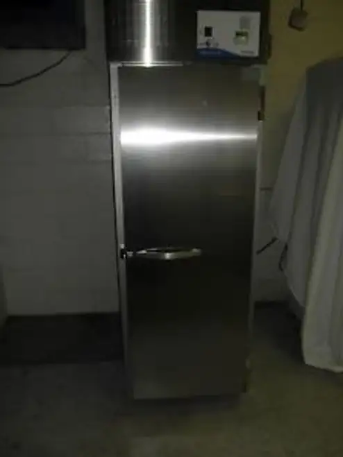 FISHER SCIENTIFIC LAB ZER 24 CU FT MF25SS-SAEE-TS- at 7 degrees