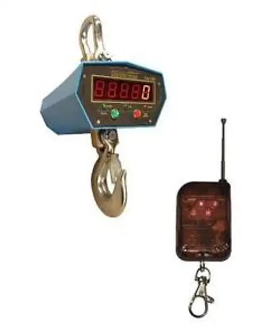 Dwp-C2X Heavy Duty Crane Scale 5000 Lb X 1 Lb High Capacity With Remote New